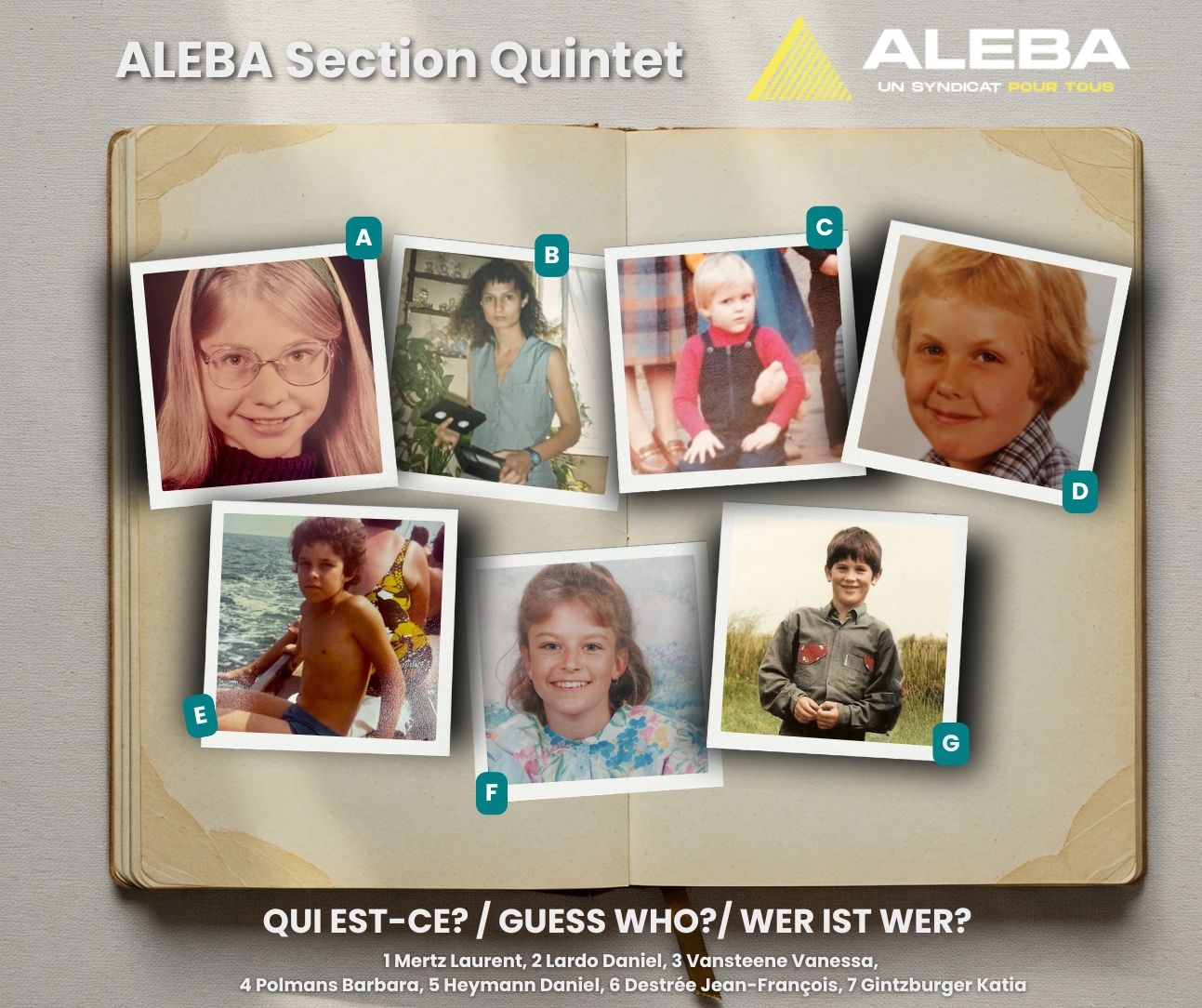 Rentrée scolaire : Qui est qui? / Who&rsquo;s who?